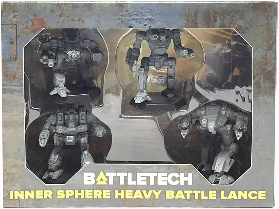 BattleTech: Inner Sphere Heavy Battle Lance | Anubis Games and Hobby