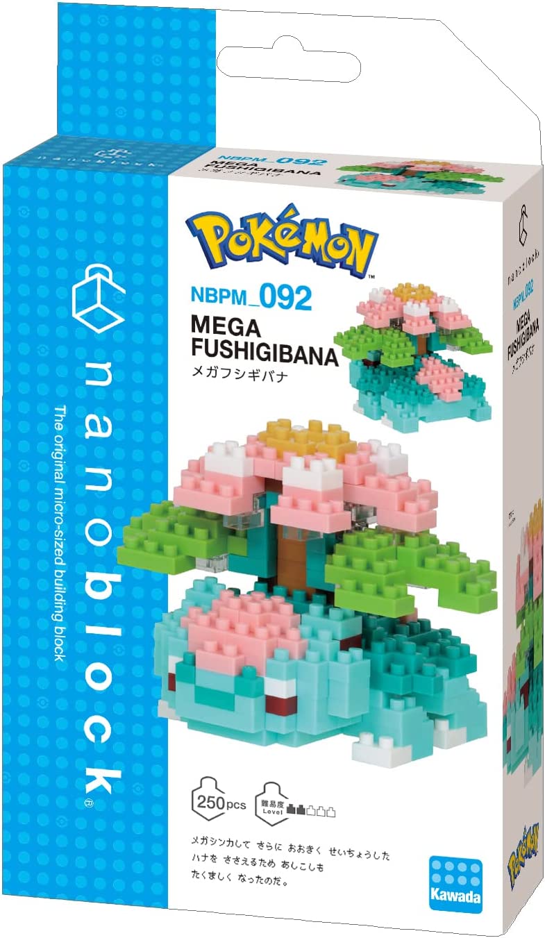 nanoblock - Mega Venusaur | Anubis Games and Hobby