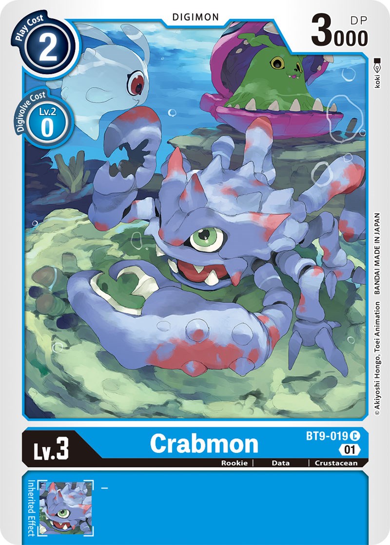 Crabmon [BT9-019] [X Record] | Anubis Games and Hobby