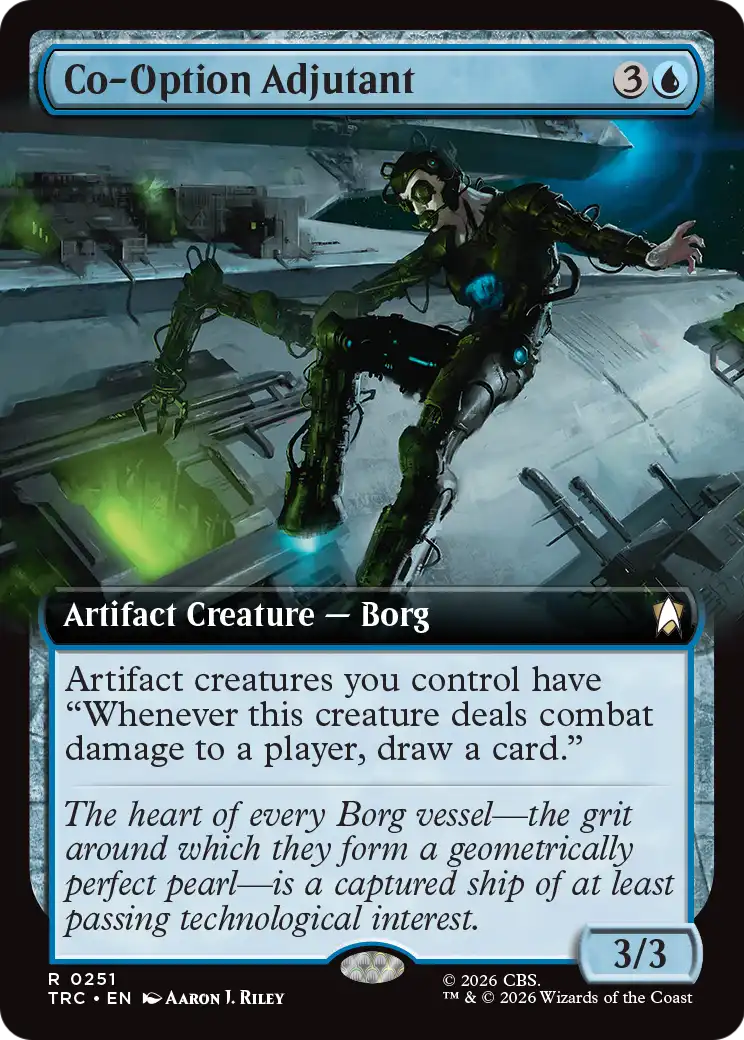 Co-Option Adjutant (Extended Art) [Star Trek Commander] | Anubis Games and Hobby