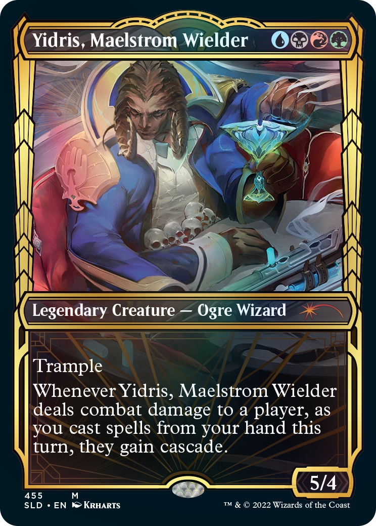 Yidris, Maelstrom Wielder (Showcase Gilded Foil) [Secret Lair Drop Series] | Anubis Games and Hobby