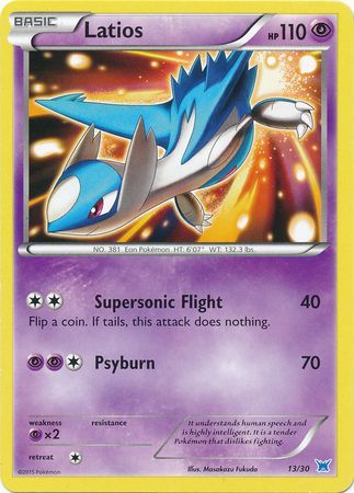 Latios (13/30) [XY: Trainer Kit 2 - Latios] | Anubis Games and Hobby