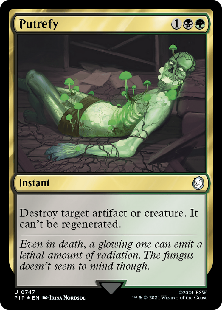 Putrefy (Surge Foil) [Fallout] | Anubis Games and Hobby