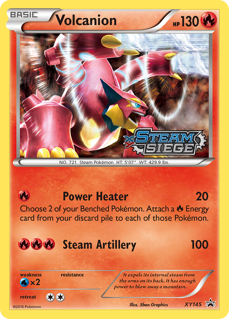 Volcanion (XY145) [XY: Black Star Promos] | Anubis Games and Hobby