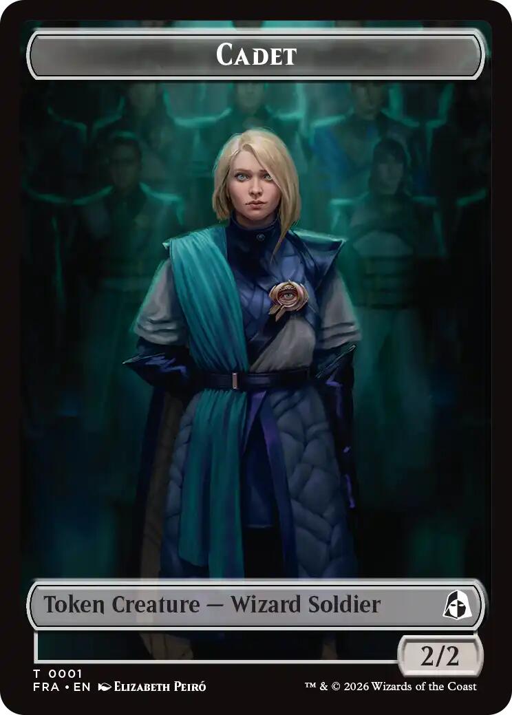Cadet // Beast Double-Sided Token [Reality Fracture Tokens] | Anubis Games and Hobby