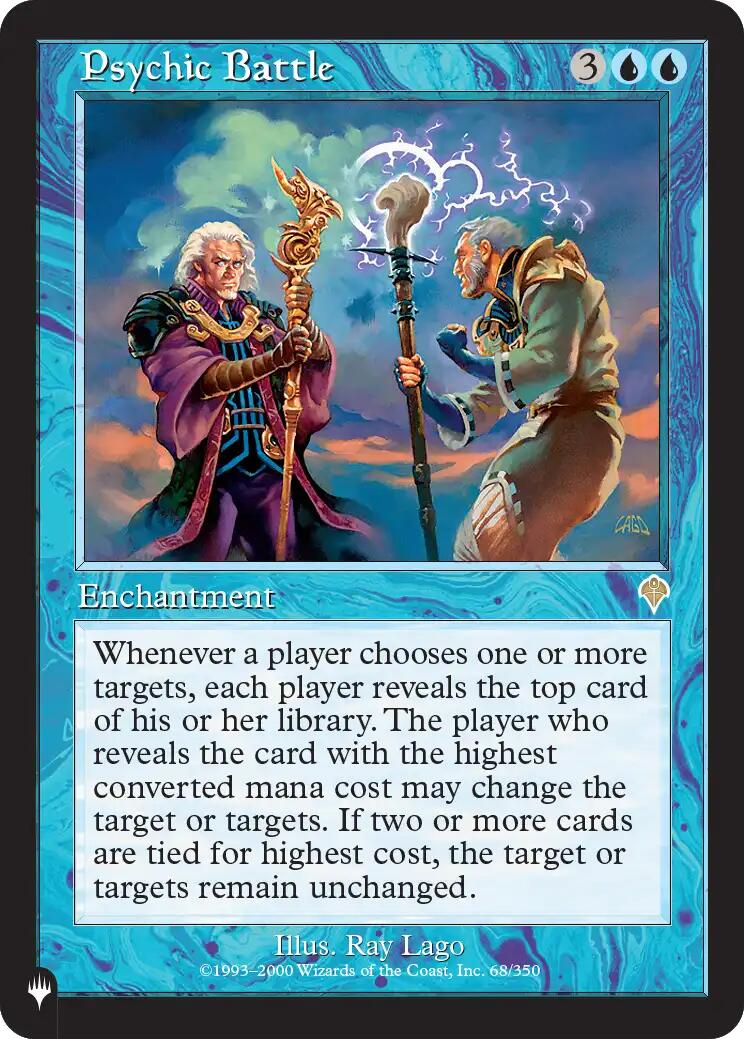 Psychic Battle [The List] | Anubis Games and Hobby