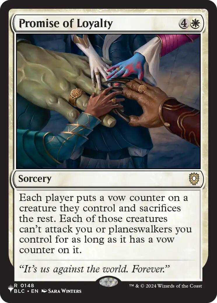 Promise of Loyalty [The List] | Anubis Games and Hobby