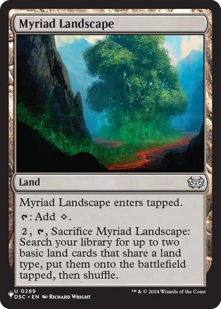 Myriad Landscape (DSC) [The List] | Anubis Games and Hobby