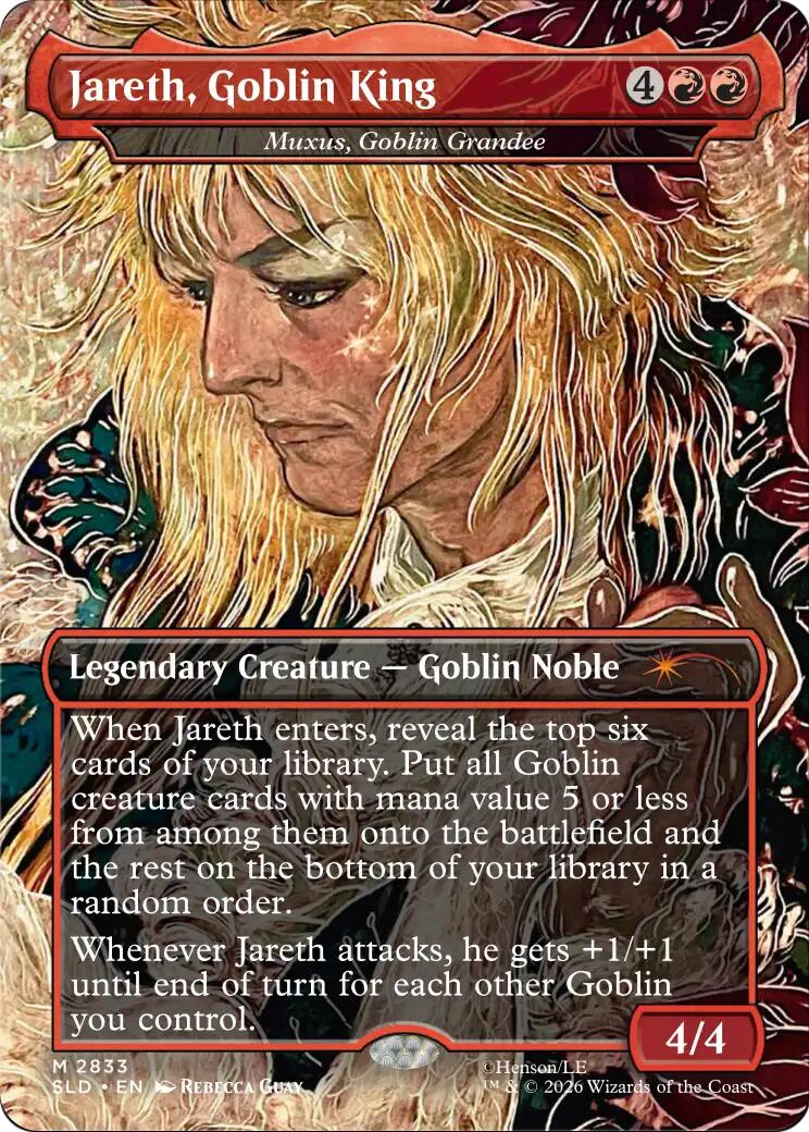 Jareth, Goblin King - Muxus, Goblin Grandee [Secret Lair Drop Series] | Anubis Games and Hobby