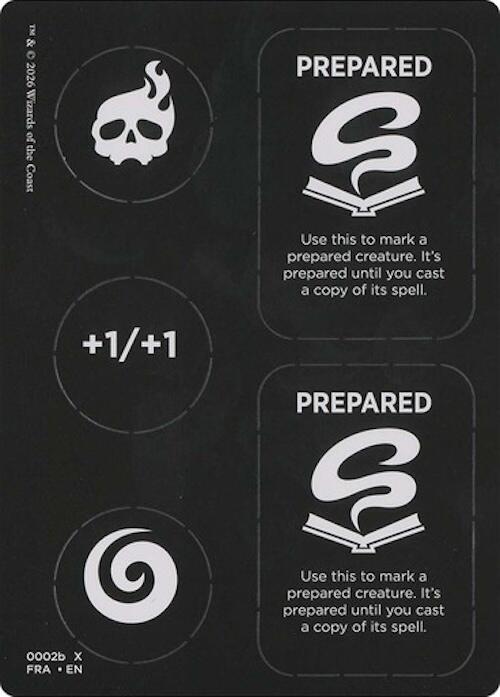 Punch Card Token [Reality Fracture Tokens] | Anubis Games and Hobby