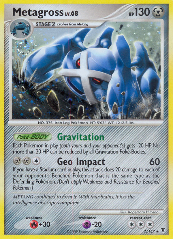 Metagross (7/147) [Platinum: Supreme Victors] | Anubis Games and Hobby