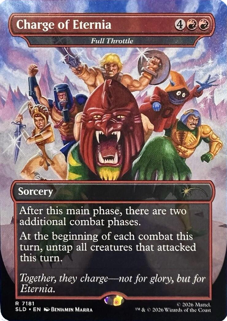 Charge of Eternia - Full Throttle [Secret Lair Drop Series] | Anubis Games and Hobby