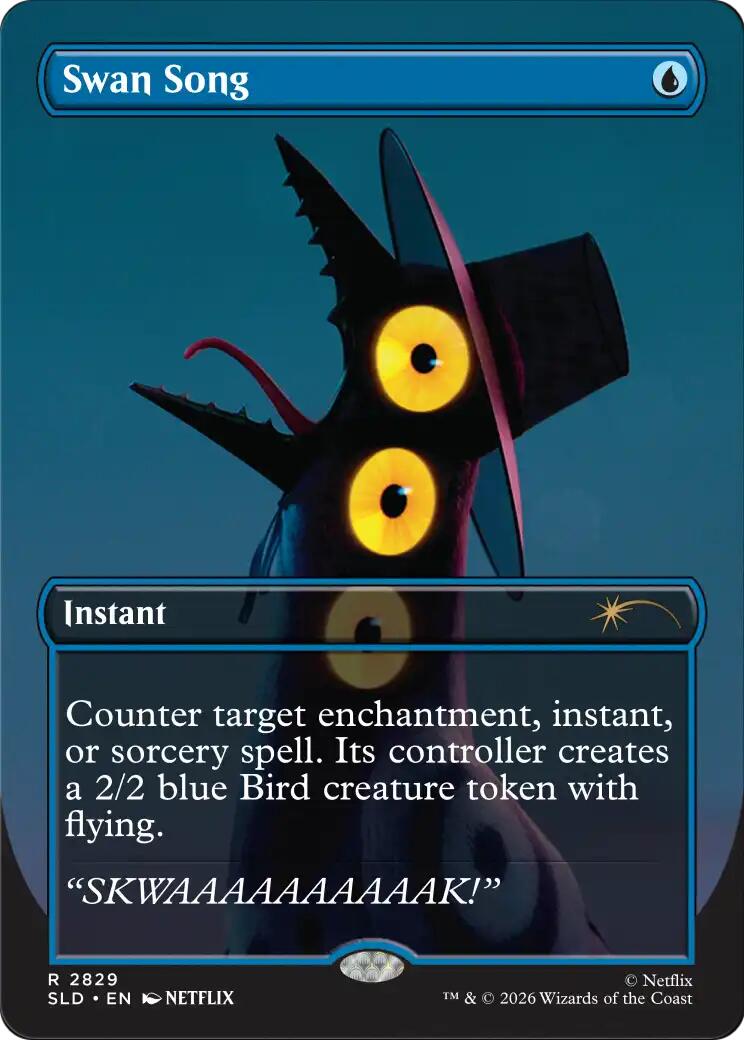Swan Song (2829) [Secret Lair Drop Series] | Anubis Games and Hobby