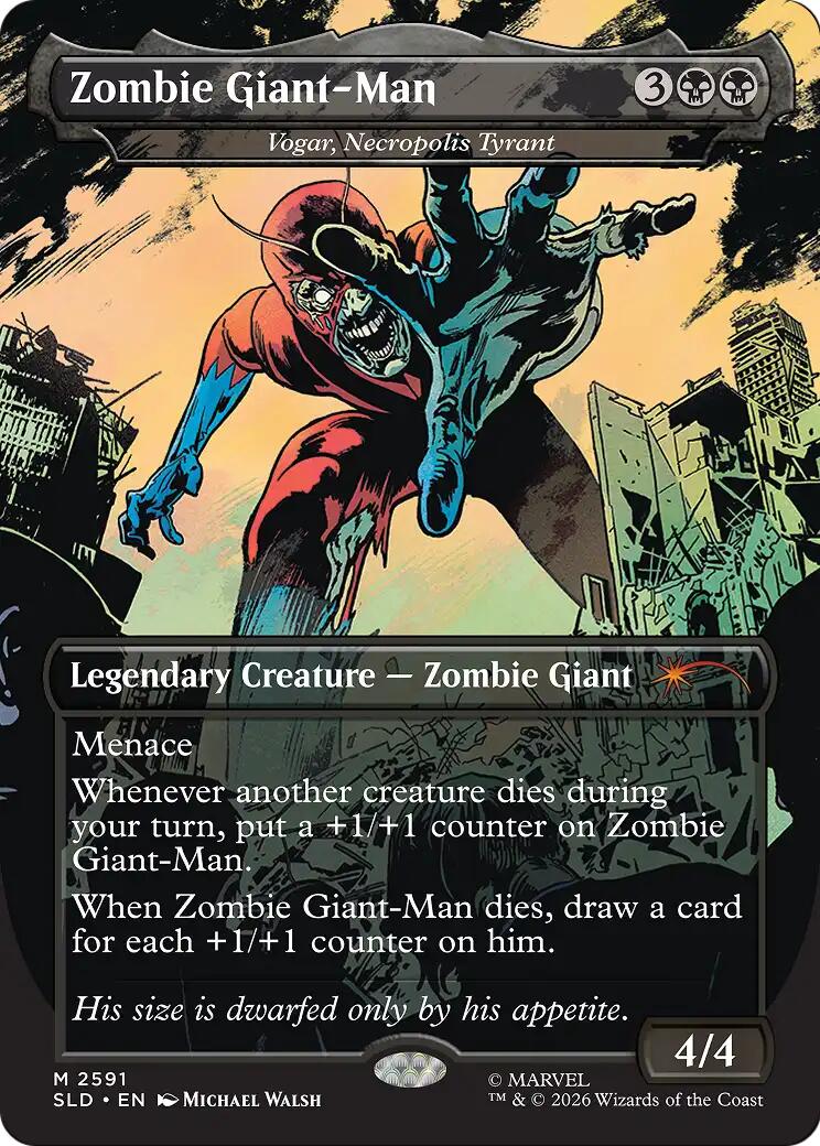 Zombie Giant-Man - Vogar, Necropolis Tyrant [Secret Lair Drop Series] | Anubis Games and Hobby