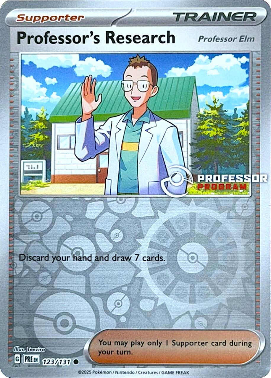 Professor's Research [Professor Elm] - 123/131 [Professor Program Promos] | Anubis Games and Hobby
