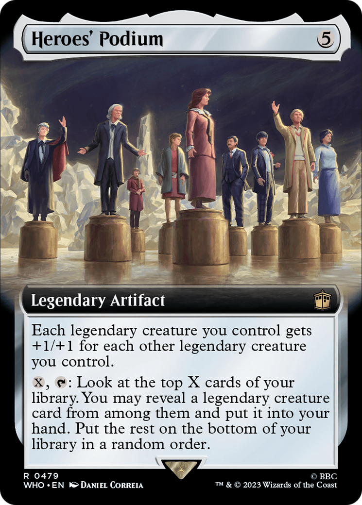 Heroes' Podium (Extended Art) [Doctor Who] | Anubis Games and Hobby