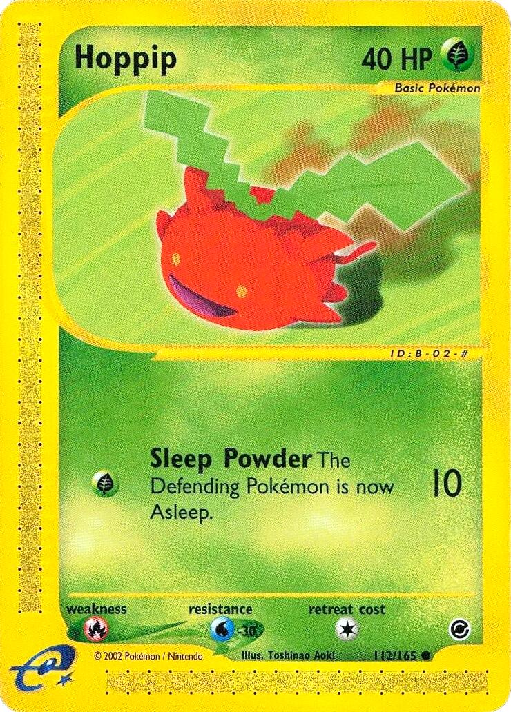 Hoppip (112/165) (2002 E3 Promo) [Miscellaneous Cards] | Anubis Games and Hobby