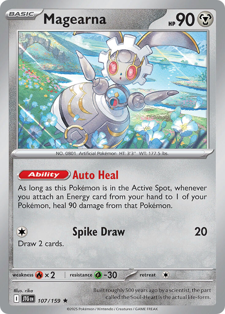 Magearna (107/159) (Deck Exclusive) [Scarlet & Violet: Journey Together] | Anubis Games and Hobby