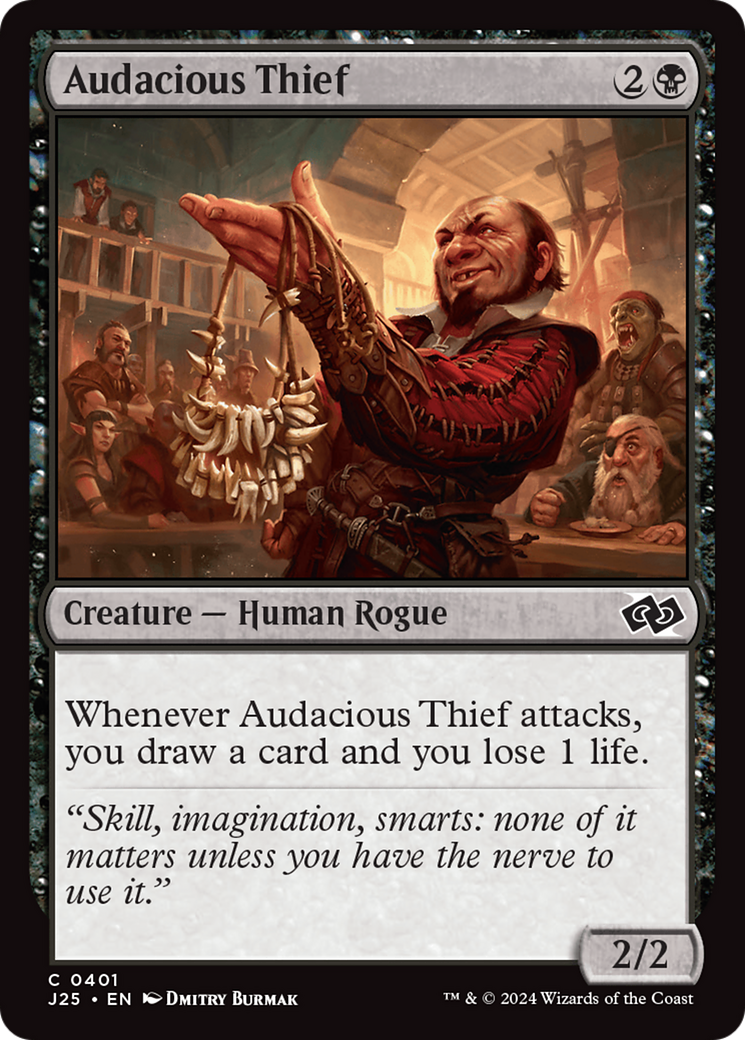 Audacious Thief [Foundations Jumpstart] | Anubis Games and Hobby