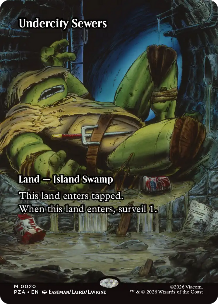 Undercity Sewers (Borderless) [Teenage Mutant Ninja Turtles Eternal-Legal] | Anubis Games and Hobby