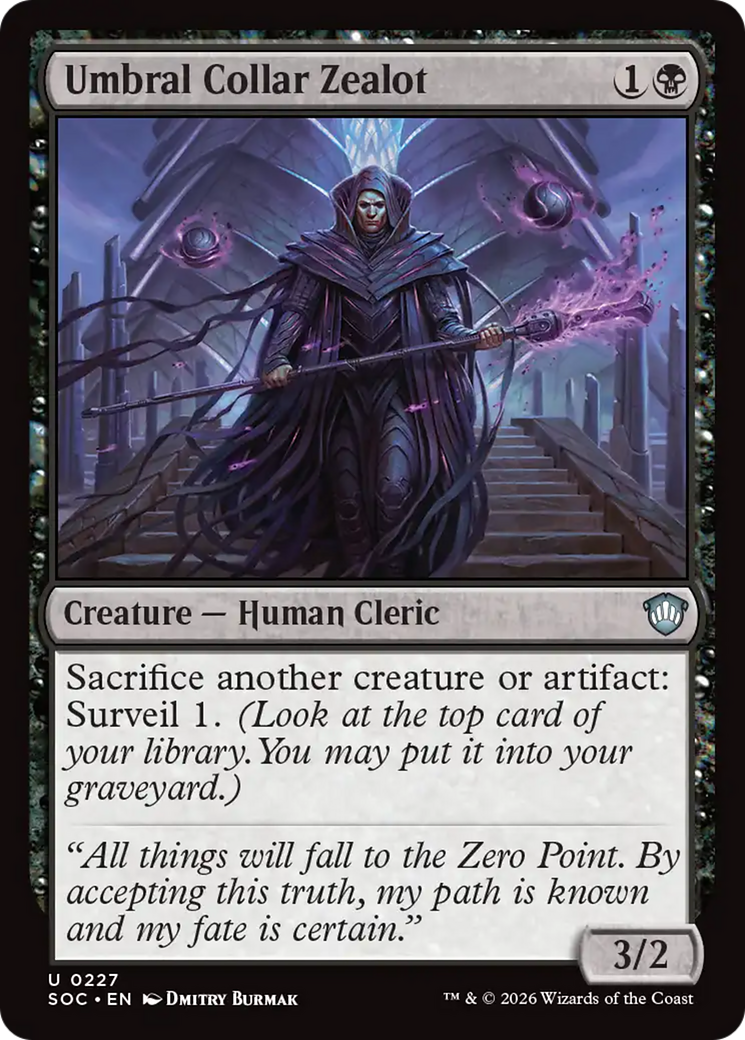 Umbral Collar Zealot [Secrets of Strixhaven Commander] | Anubis Games and Hobby