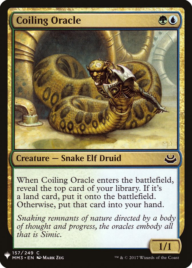 Coiling Oracle [Mystery Booster] | Anubis Games and Hobby