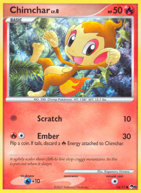 Chimchar (14/17) [POP Series 6] | Anubis Games and Hobby