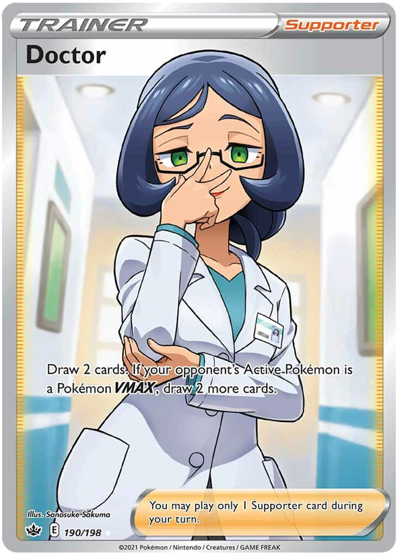 Doctor (190/198) [Sword & Shield: Chilling Reign] | Anubis Games and Hobby