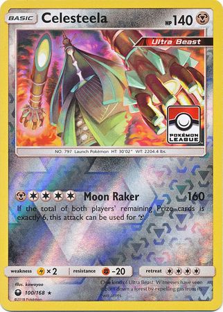 Celesteela (100/168) (League Promo) [Sun & Moon: Celestial Storm] | Anubis Games and Hobby