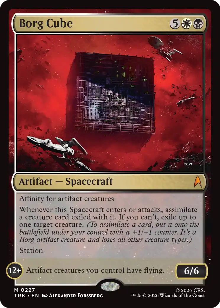 Borg Cube [Star Trek] | Anubis Games and Hobby