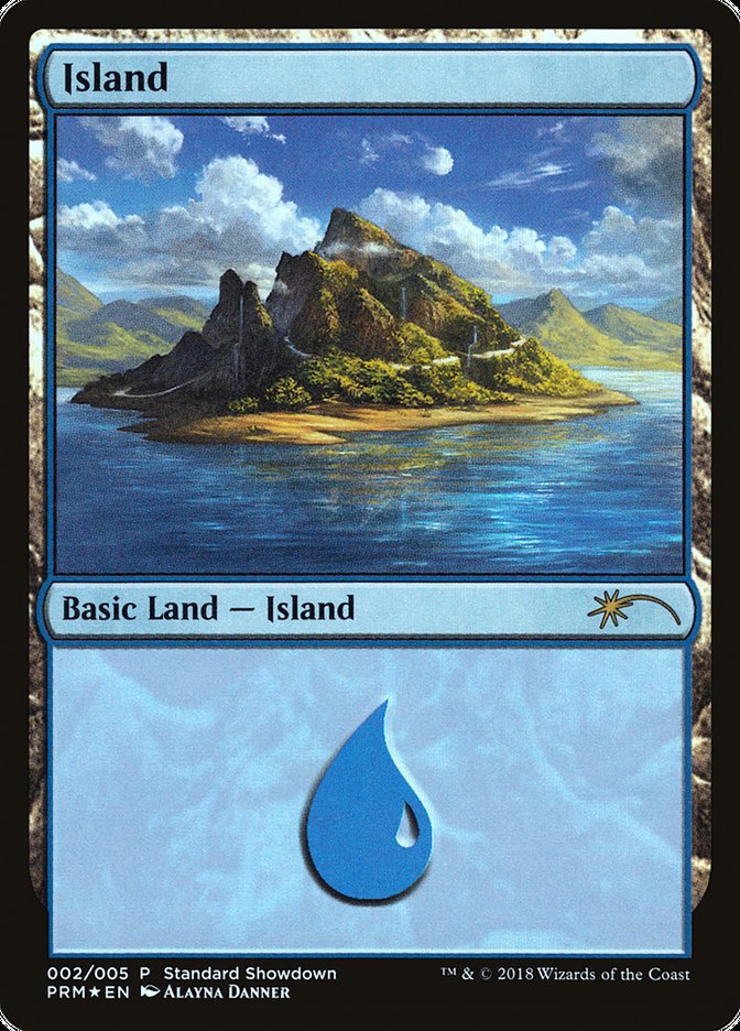 Island (Alayna Danner) [Standard Showdown Promos] | Anubis Games and Hobby