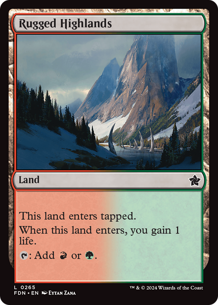Rugged Highlands [Foundations] | Anubis Games and Hobby