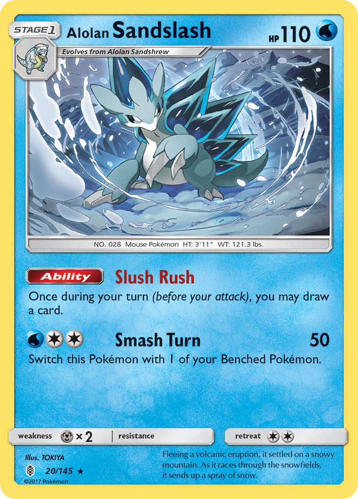 Alolan Sandslash (20/145) [Sun & Moon: Guardians Rising] | Anubis Games and Hobby