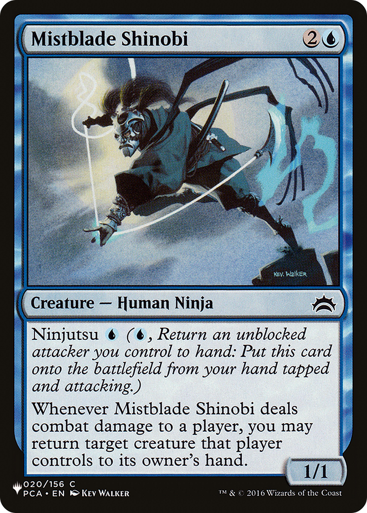 Mistblade Shinobi [The List Reprints] | Anubis Games and Hobby