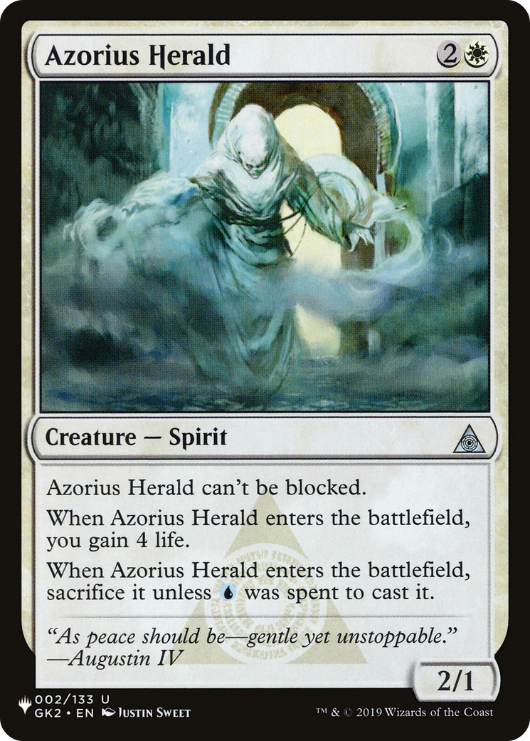Azorius Herald [The List] | Anubis Games and Hobby