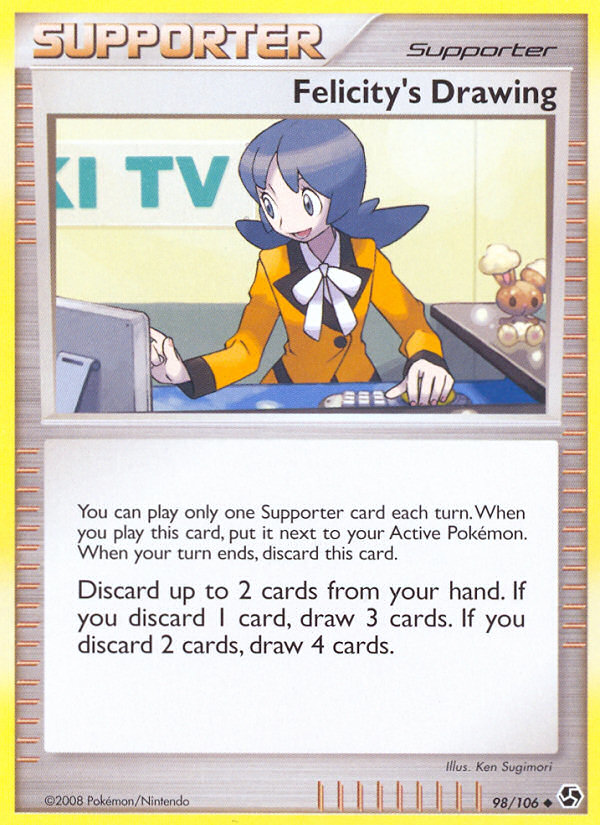 Felicity's Drawing (98/106) [Diamond & Pearl: Great Encounters] | Anubis Games and Hobby