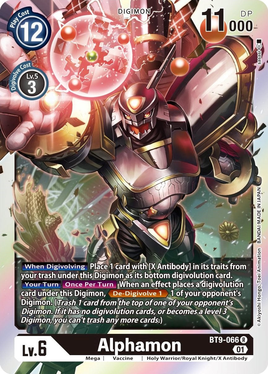 Alphamon [BT9-066] [X Record] | Anubis Games and Hobby