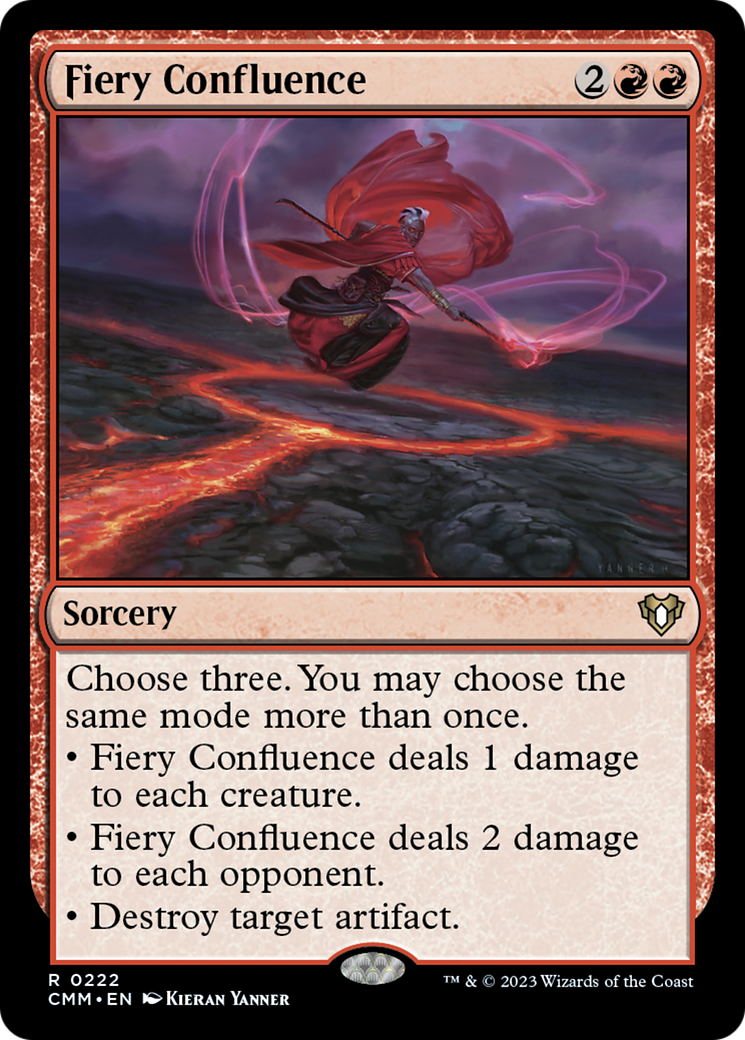 Fiery Confluence [Commander Masters] | Anubis Games and Hobby