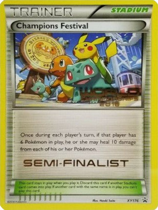 Champions Festival (XY176) (2016 Semi-Finalist) [XY: Black Star Promos] | Anubis Games and Hobby