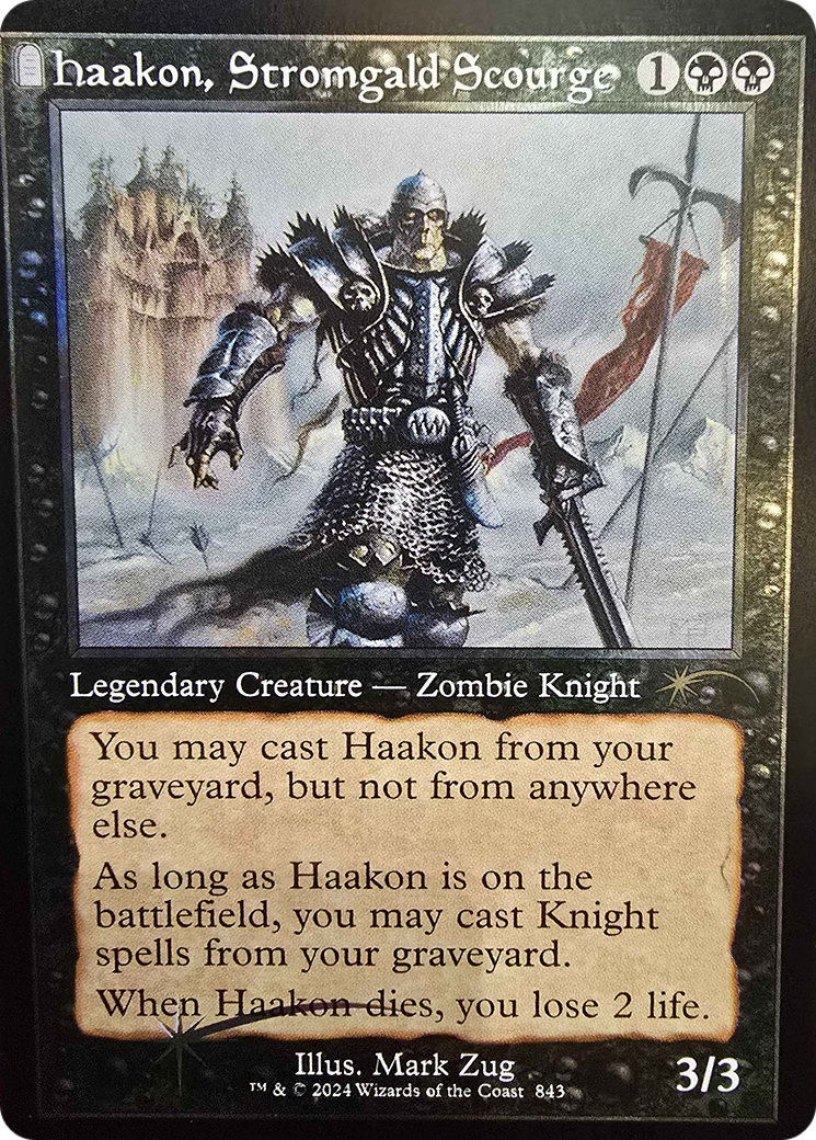 Haakon, Stromgald Scourge (Retro Frame) [Secret Lair Drop Series] | Anubis Games and Hobby