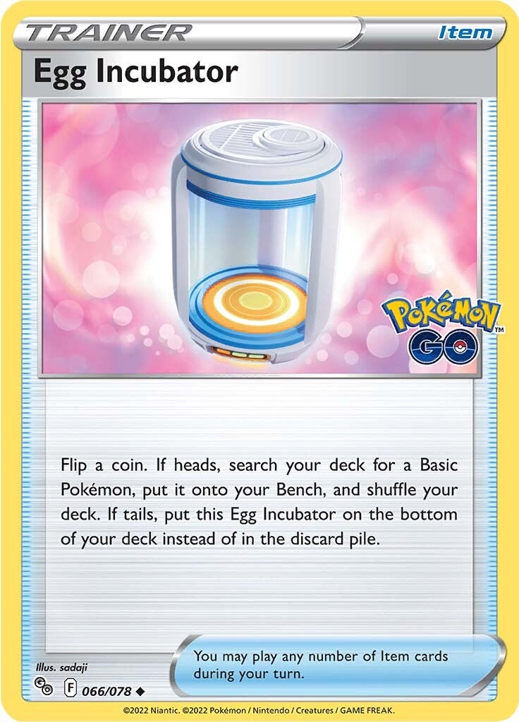 Egg Incubator (066/078) [Pokémon GO] | Anubis Games and Hobby