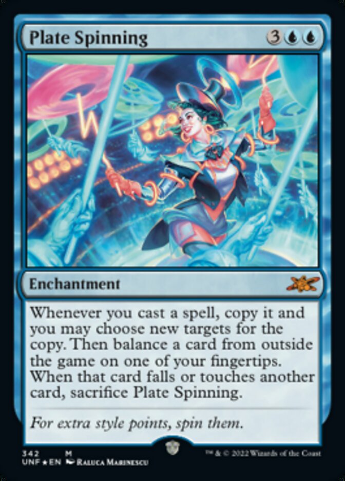 Plate Spinning (Galaxy Foil) [Unfinity] | Anubis Games and Hobby