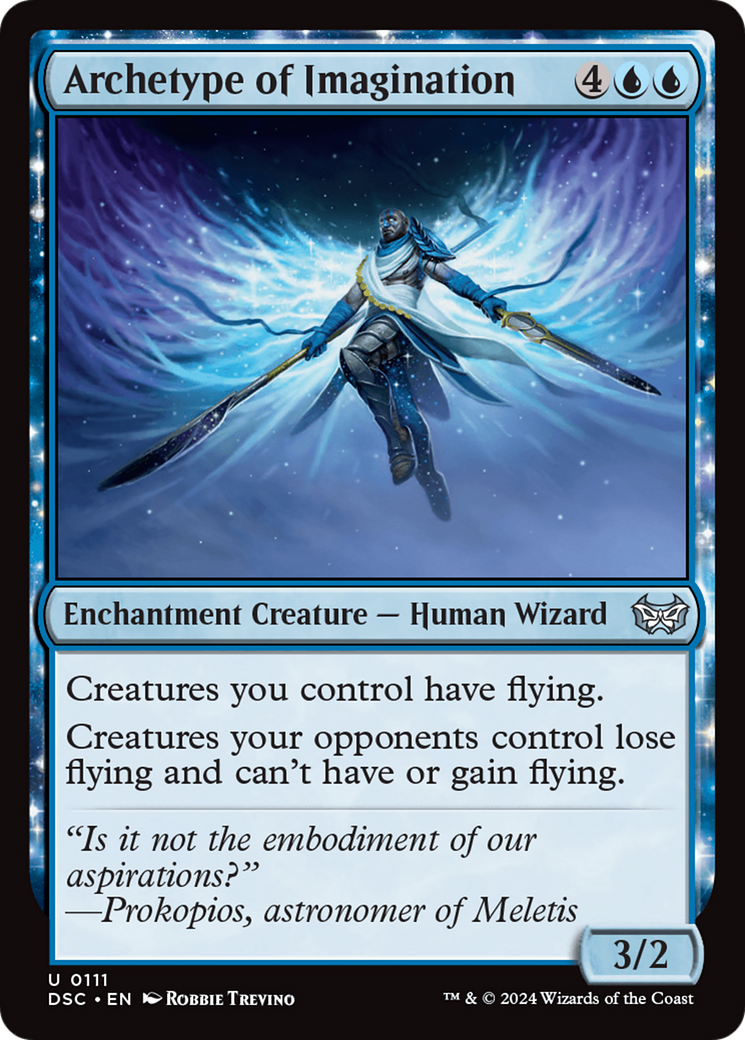 Archetype of Imagination [Duskmourn: House of Horror Commander] | Anubis Games and Hobby