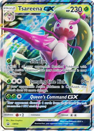 Tsareena GX (SM56) (Jumbo Card) [Sun & Moon: Black Star Promos] | Anubis Games and Hobby