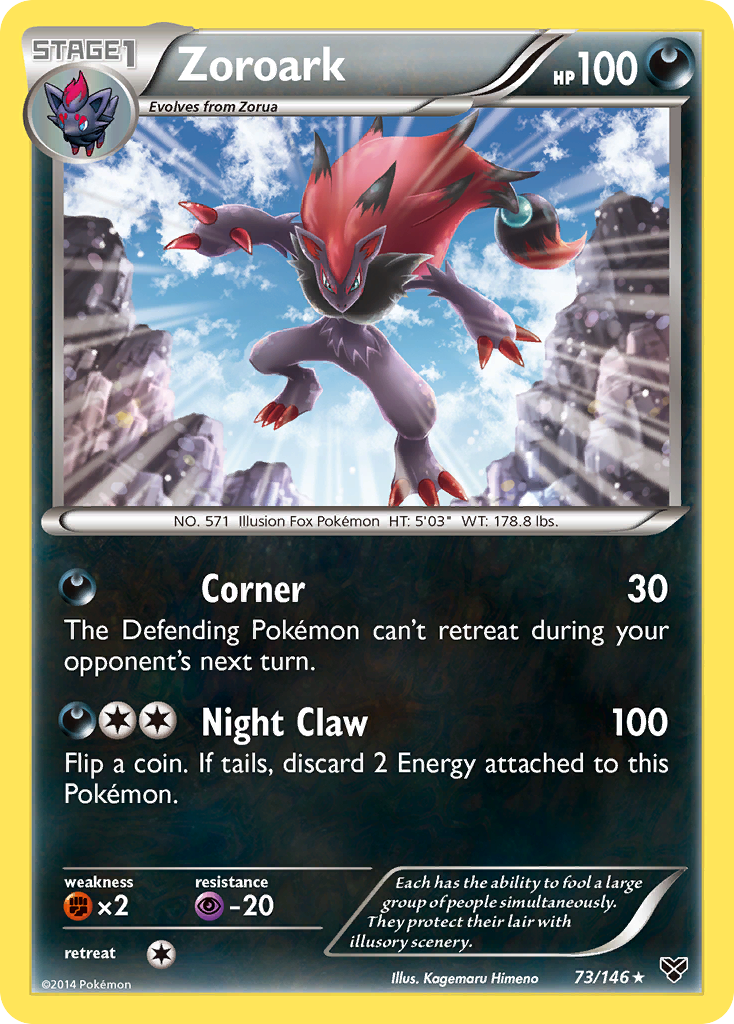 Zoroark (73/146) [XY: Base Set] | Anubis Games and Hobby