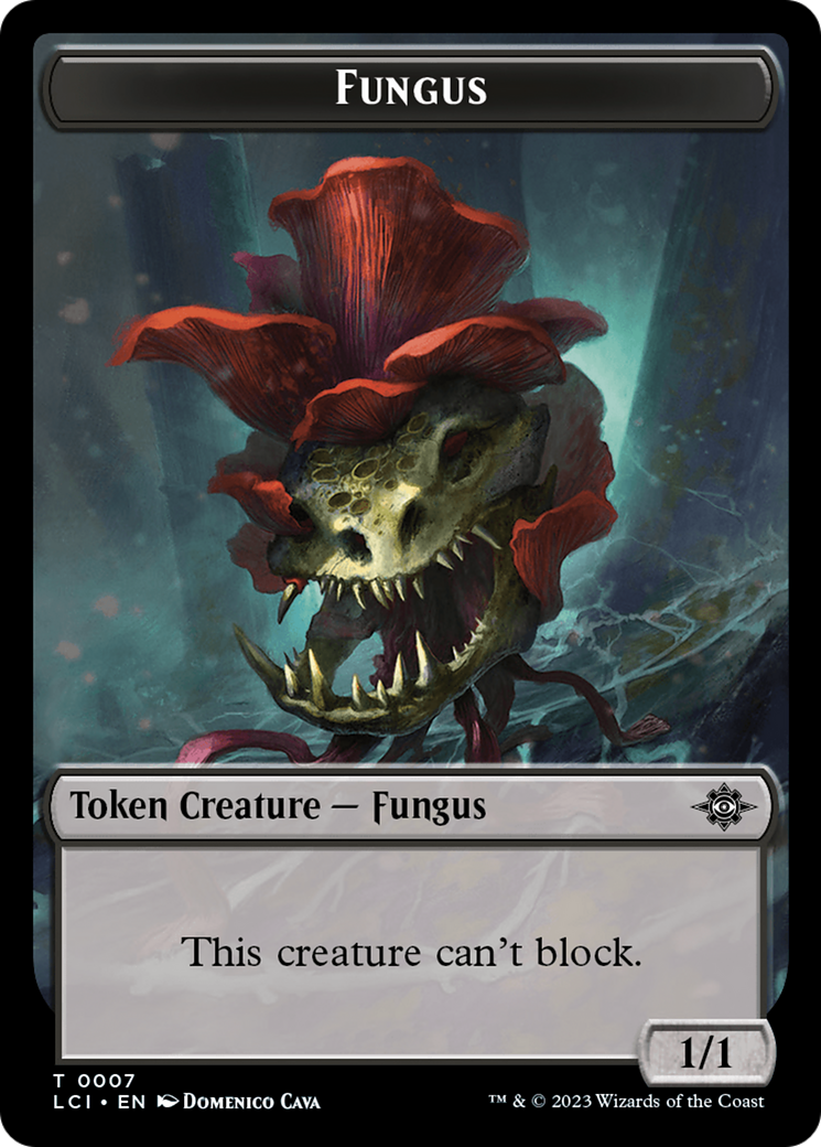Map // Fungus Double-Sided Token [The Lost Caverns of Ixalan Tokens] | Anubis Games and Hobby