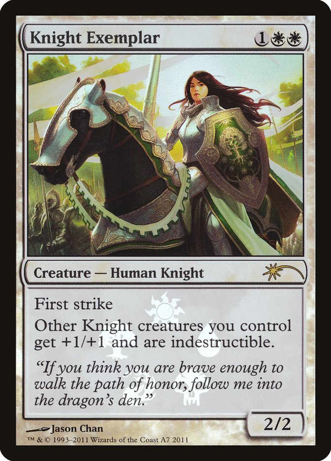 Knight Exemplar [Resale Promos] | Anubis Games and Hobby