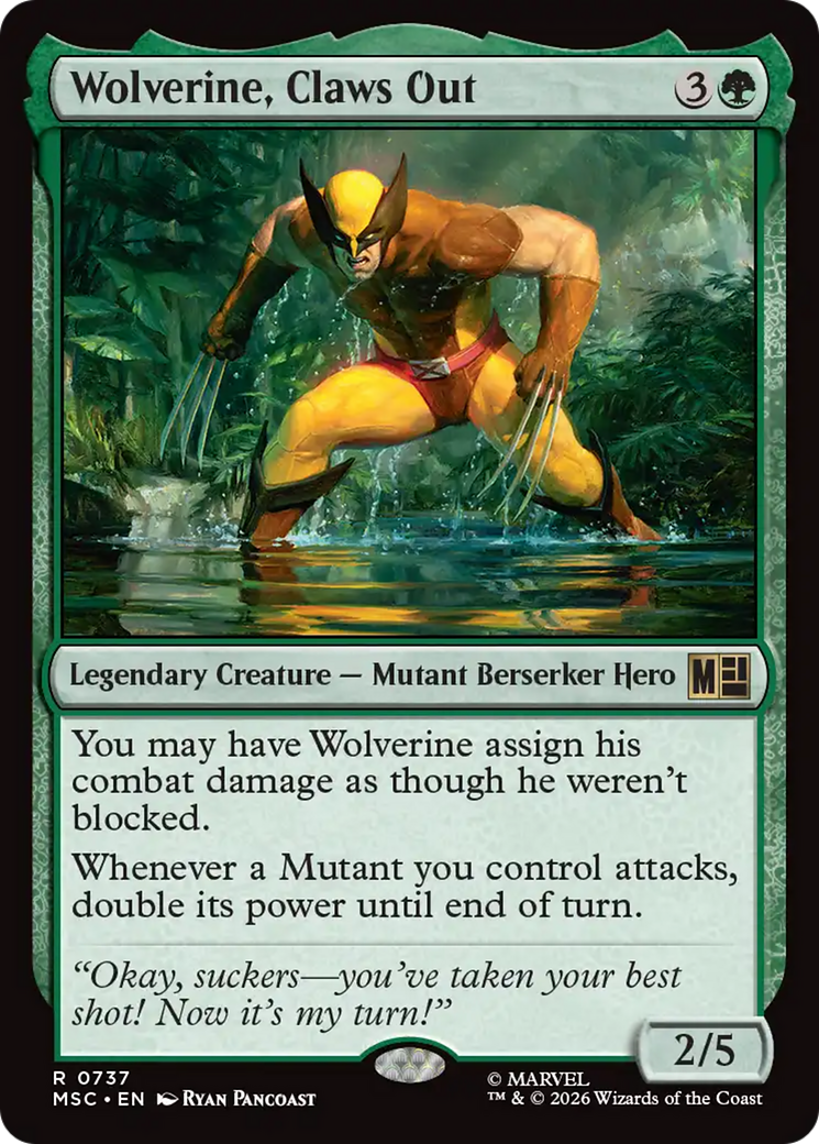 Wolverine, Claws Out [Marvel Super Heroes Commander] | Anubis Games and Hobby