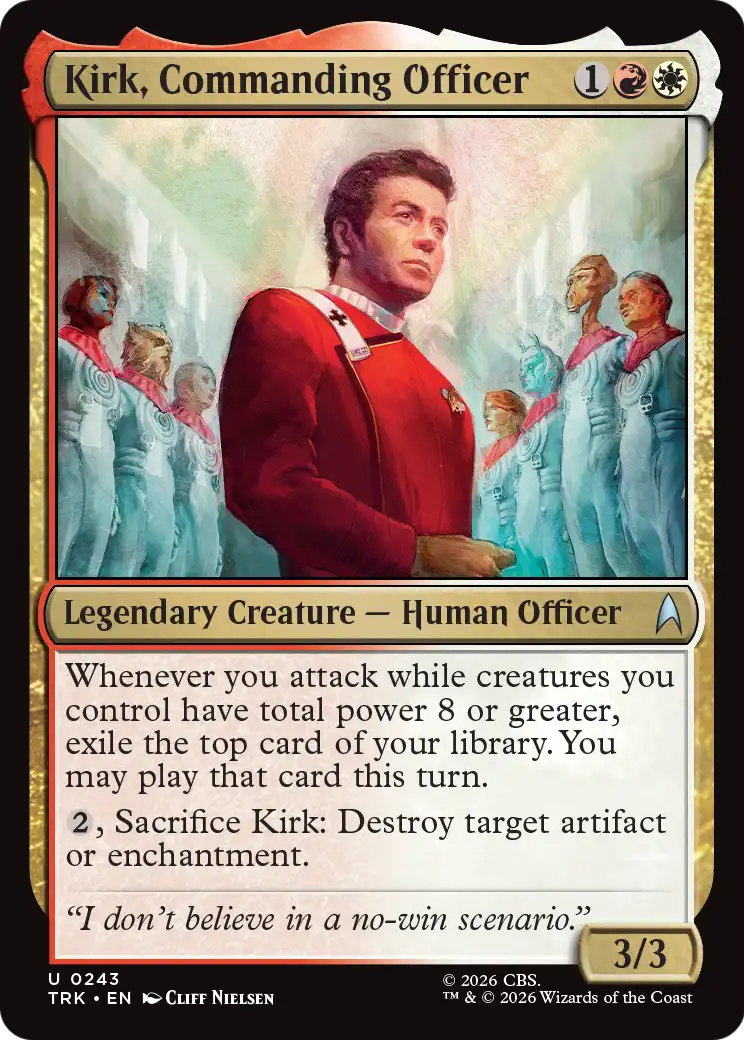 Kirk, Commanding Officer [Star Trek] | Anubis Games and Hobby