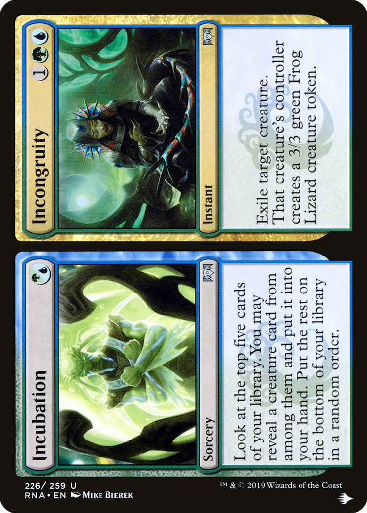 Incubation // Incongruity [The List] | Anubis Games and Hobby